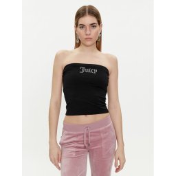 Juicy Couture топ Babey JCWCT23310 Черен Slim Fit
