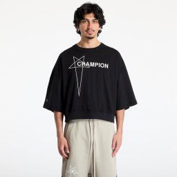 Тениска Rick Owens DRKSHDW x Champion Tommy Cropped Tee Black XL