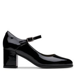Обувки Clarks Freva 55 Strap 26181337 Черен