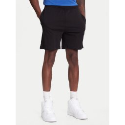 Kappa Спортни шорти Logo Korpo Cabas 303HZE0 Черен Regular Fit
