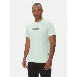 G-Star Raw Тишърт Old Skool D25967-C812 Зелен Regular Fit