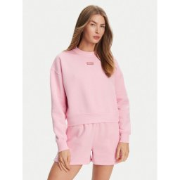 Hunter Суитшърт Tina HARW0042242 Розов Cropped Fit