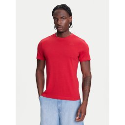 Kappa Тишърт Logo Korpo Cafers 304J150 Светлочервен Slim Fit