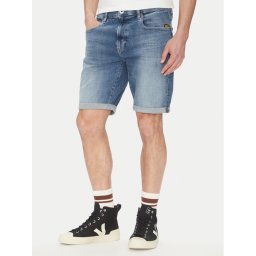G-Star Raw Дънкови шорти 3301 D10481 D634 H096 Син Slim Fit
