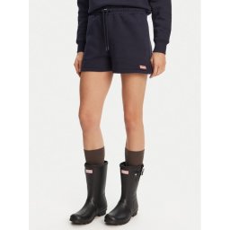 Hunter Спортни шорти Lunan HARW0058251 Тъмносин Regular Fit