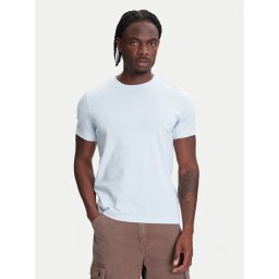 Kappa Тишърт Logo Korpo Cafers 304J150 Светлосиньо Slim Fit