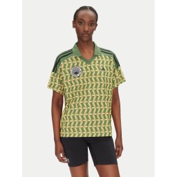 adidas Тишърт FARM Rio JD6302 Зелен Loose Fit