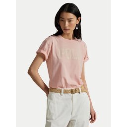 Polo Ralph Lauren Тишърт 211965096001 Коралов Regular Fit