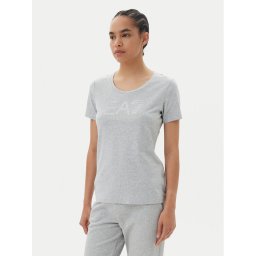 EA7 Emporio Armani Тишърт 7W000094 AF10373 O8002 Сив Slim Fit