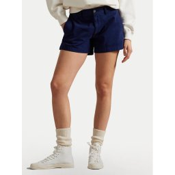 Polo Ralph Lauren Шорти от плат 211963798004 Тъмносин Straight Fit