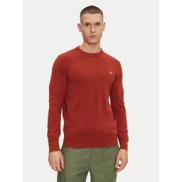 Timberland Пуловер TB0A2BMM Червен Regular Fit