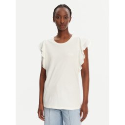 Liu Jo Sport Блуза TA5178 J5904 Бял Regular Fit