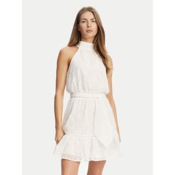 Guess Лятна рокля W5GK15 W0WA2 Бял Regular Fit