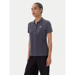 EA7 Emporio Armani Тениска с яка и копчета 7W000030 AF12450 U8115 Сив Regular Fit