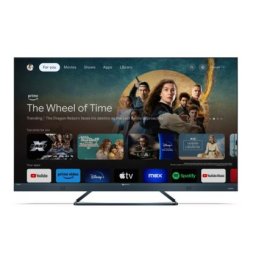 Телевизор Sharp 50FQ5EG, 50" QLED GOOGLE TV, 4K Ultra HD 144Hz Quantum Dot 3840x2160 Aluminium Slim Frameless, AQUOS AI, DVB-T/T2/C/S/S2, 500 NIT, Active Motion 1400, HARMAN/KARDON, HDR10, Dolby Atmos, Dolby Vision, DTS:X, Google Assistant, HDMI eARC, Mi