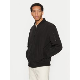 Guess Яке бомбър M5RL02 WGU82 Черен Regular Fit