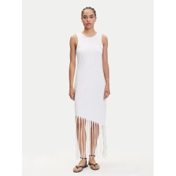ONLY Ежедневна рокля Zinna 15325497 Бял Regular Fit