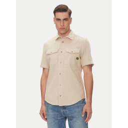 G-Star Raw Риза Marine D19751-D454 Бежов Slim Fit