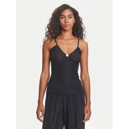 Emporio Armani топ EW001292 AF12206 FC043 Черен Slim Fit