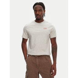 Hunter Тишърт Tavish HARM0082251 Сив Regular Fit