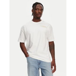 Kappa Тишърт Nora 361Q6XW Бял Regular Fit