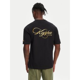 Kappa Тишърт Norda 361Q6XW Черен Regular Fit
