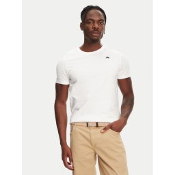 Robe di Kappa Тишърт Luc 611187W Бял Regular Fit