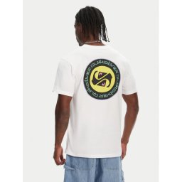 Quiksilver Тишърт Circle Back Ss EQYZT08054 Бял