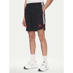 adidas Спортни шорти Manchester United UBP JF0369 Черен Regular Fit