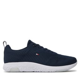 Сникърси Tommy Hilfiger Corporate Knit Rib Runner FM0FM02838 Тъмносин