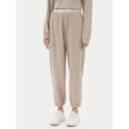 EA7 Emporio Armani Долнище анцуг 7W000282 AF12501 U6155 Бежов Loose Fit