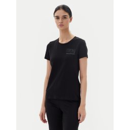 EA7 Emporio Armani Тишърт 7W000492 AF10373 UC001 Черен Regular Fit