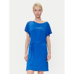 Emporio Armani Ежедневна рокля EW000783 AF12192 UA012 Син Regular Fit