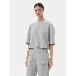 EA7 Emporio Armani Тишърт 7W000177 AF12473 O8002 Сив Loose Fit