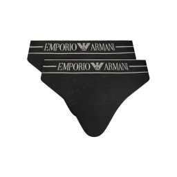 Emporio Armani Underwear Комплект бикини EW000403 AF10881 MC005 Черен
