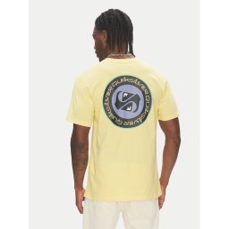 Quiksilver Тишърт Circle Back Ss EQYZT08054 Жълт