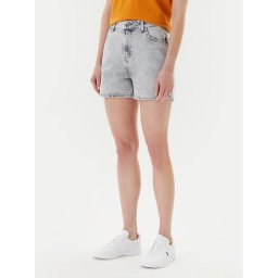 Mustang Дънкови шорти Charlotte 1016558 Сив Mom Fit