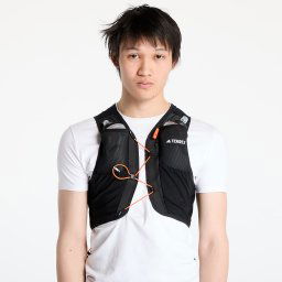 Жилетка adidas Terrex Techrocktrail Running Vest 5 L UNISEX Black/ White/ Impact Orange M