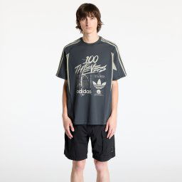 Тениска adidas x 100 Thieves T-Shirt Dark Grey/ Carbon L