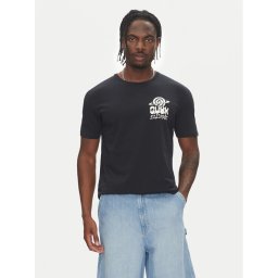 Quiksilver Тишърт Ev Cosmic Vibrations Ss EQYZT08053 Черен Regular Fit