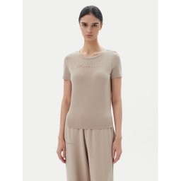 EA7 Emporio Armani Тишърт 7W000274 AF12945 U6155 Бежов Slim Fit