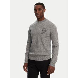 Dolce&Gabbana Пуловер GXX02Z JFMIM Сив Regular Fit