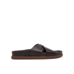 Clarks Чехли Torford Cross 26180888 Кафяв