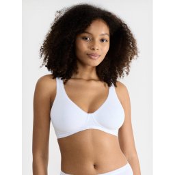 Sloggi Сутиен без банели Basic 10222327 Бял