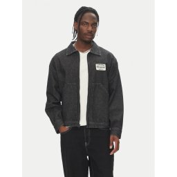 DC Shoes Дънково яке Pit Crew Jacket ADYJK03206 Черен Boxy Fit