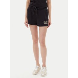 EA7 Emporio Armani Спортни шорти 7W000108 AF12473 MC004 Черен Loose Fit