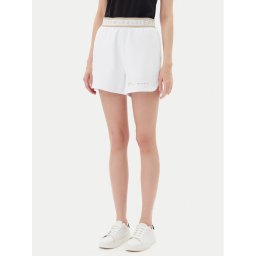 EA7 Emporio Armani Спортни шорти 7W000280 AF12501 U0002 Бял Regular Fit