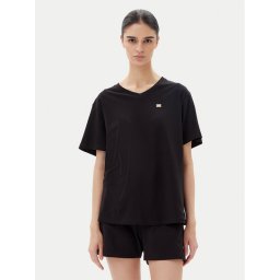 EA7 Emporio Armani Тишърт 7W000029 AF10373 UC001 Черен Loose Fit