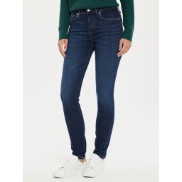 Tommy Hilfiger Дънки Como WW0WW42485 Тъмносин Skinny Fit