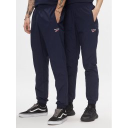 Reebok Долнище анцуг Classics Vector Tracksuit Bottoms H54439 Син Slim Fit